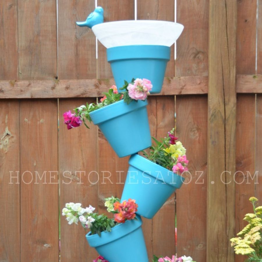 diy vertical planter design ideas