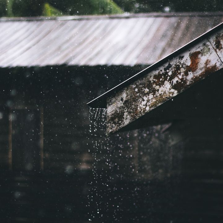 diy rain catcher