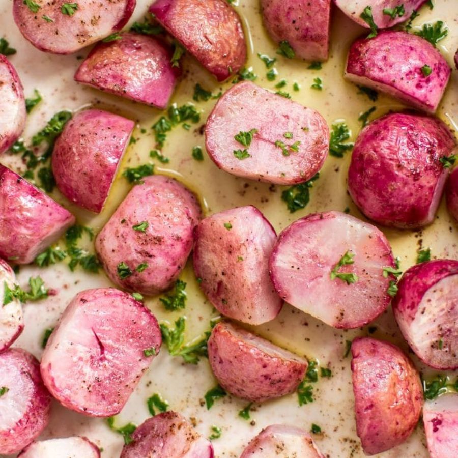 thanksgiving side dish radish recipe