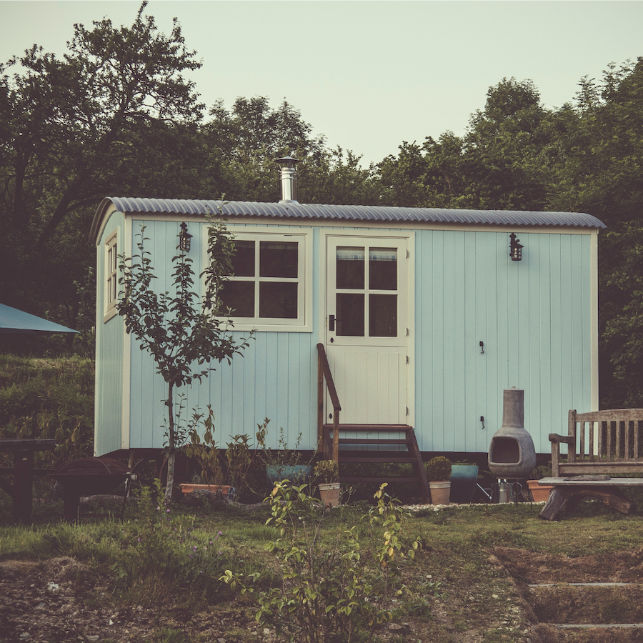 Tiny home living minimalist living